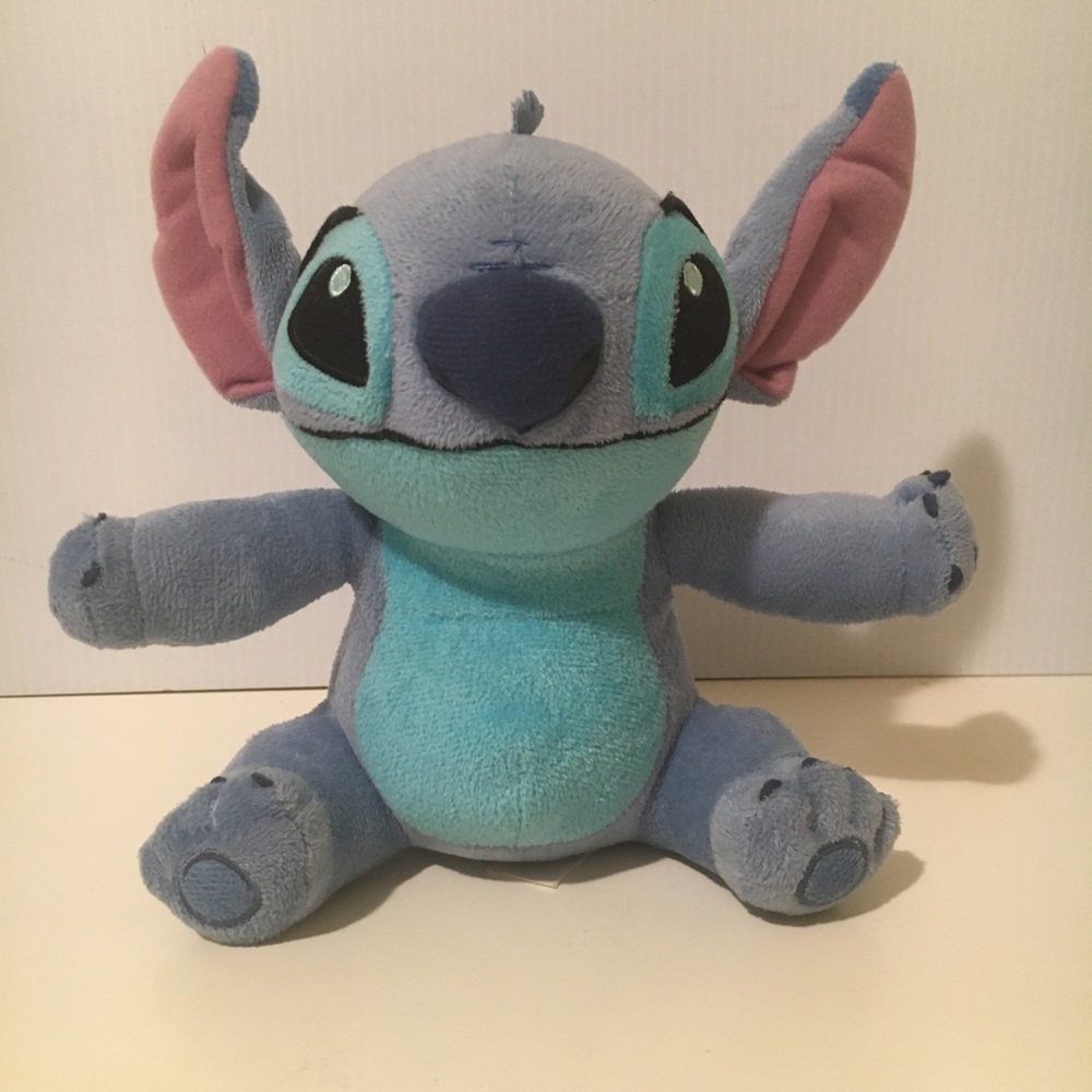Disney Lilo & Stitch Plush Blue Alien 8" Soft Toy